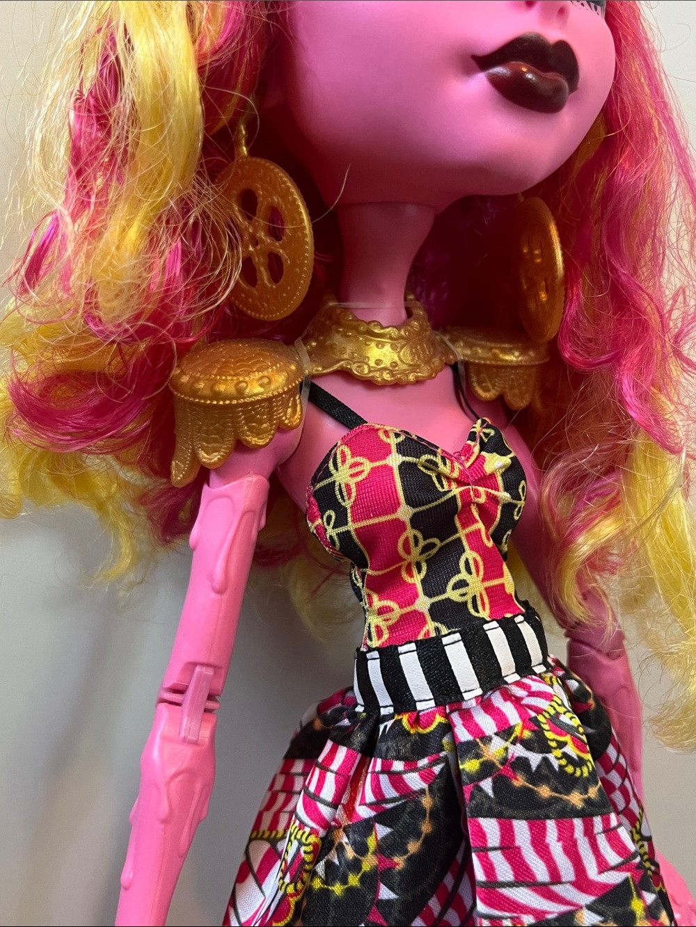 Monster High Freak Du Chic Gooliope Jellington - Picture 3 of 7